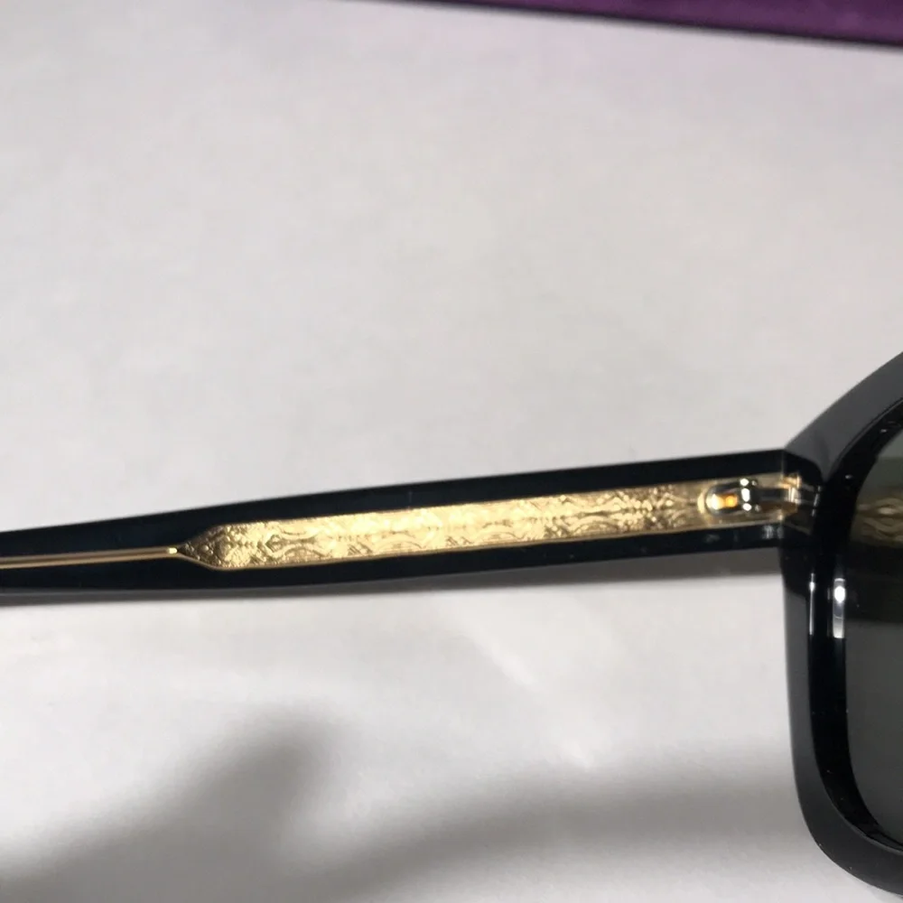 New Authentic Gucci GG0912S 001 Black Square Sunglasses with Case